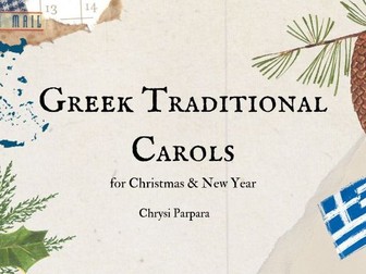 Greek Traditional Carols for Christmas & New Year