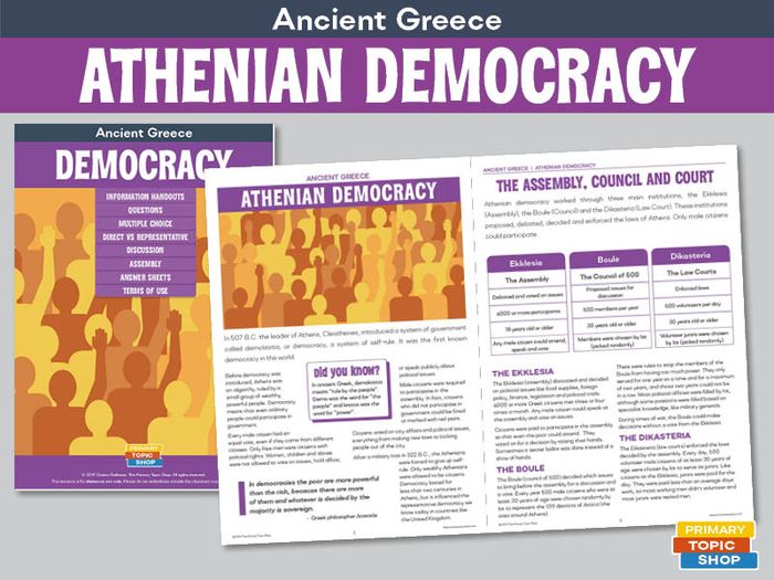 Ancient Greece - Athenian Democracy | Teaching Resources