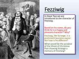 A Christmas Carol - Stave Two - Fezziwig | Teaching Resources