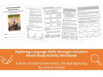 The Bad Beginning Workbook (Lemony Snicket)