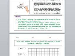 year 6 maths sats revision sheets example and questions 4 operations