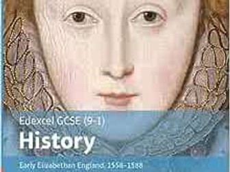 Elizabethan England - Unit 1 - Knowledge & Assessment Booklet + All lesson PowerPoints & resources