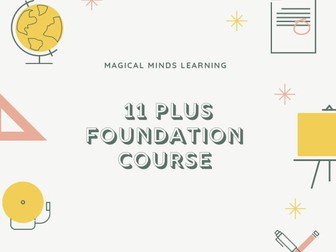 11 Plus Foundation Course