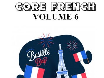 Core French volume 6, French as a second language (#1004)