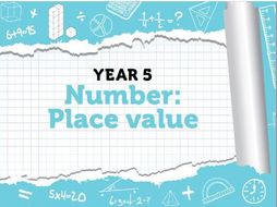 Year 5 - Place Value - Week 1 - Numbers to 10,000, Roman Numerals & Rounding