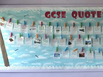 OCR GCSE Religious Studies 9-1 CLASSROOM DISPLAY of quotes for Religion,Philosophy and Ethics paper