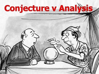 From Conjecture to Analysis