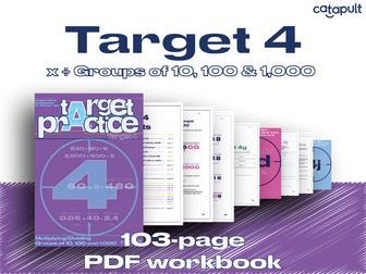 Target 4: Multiplying/Dividing Groups of 10, 100 & 1000
