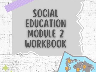 Social Education My Community - LCA Workbook