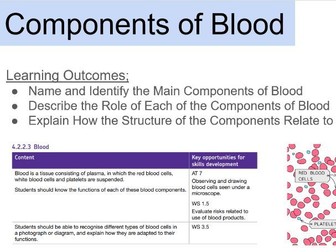 Components of Blood