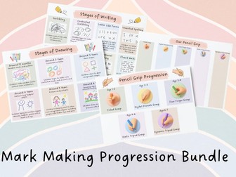 Mark Making Progression Bundle