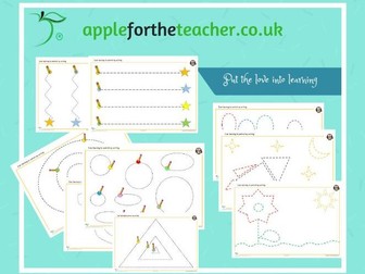 Pencil Control Sheets EYFS SEN