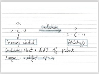 A Level organic chemistry synthesis routes