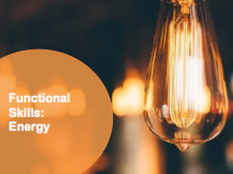Functional Skills: Energy and Climate Change