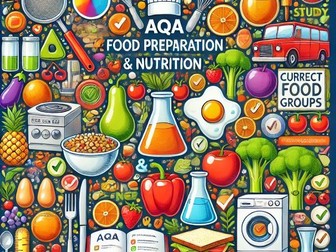 GCSE Critical Thinking Task Pack AQA Food Prep Whole specification covered