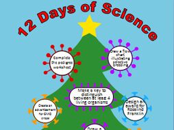 The Twelve Days of Science (Festive Homework)