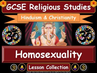 Homosexuality - Hinduism & Christianity (GCSE Lesson Pack)