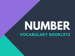 Number Vocabulary Booklets