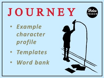 Character Profile Example: Journey by Aaron Becker
