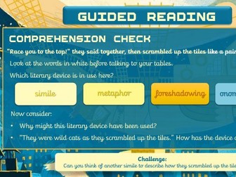 'Brightstorm' Guided Reading (V. Hardy)