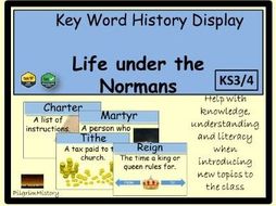 Life under the Normans Display