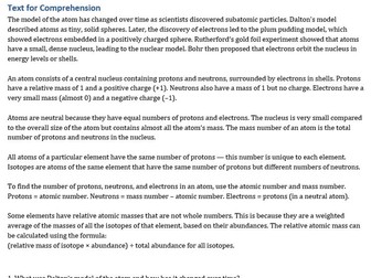 Revision resource - edexcel combined science  (Chemistry)
