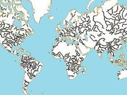 Geography - Locating Rivers Of The World Atlas Activity | Teaching ...