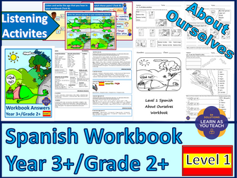 PRIMARY SPANISH WORKBOOK - ABOUT OURSELVES