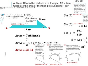 Trigonometry - Multi-step problems