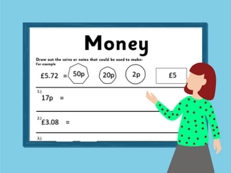 Money- Home Learning Creating Amounts Using Different Coins