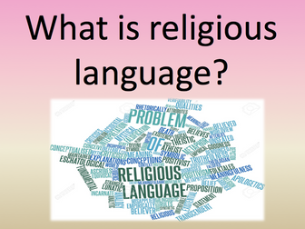 Intro to Religious Language