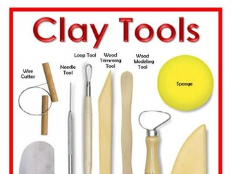 Clay Tools Poster/Handout