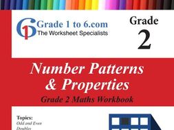 Number Pattern & Properties: Grade 2 Maths Workbook from www.Grade1to6.com Books