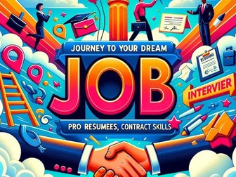 Career Pathways: 'Journey to Your Dream Job' FREE PowerPoint Presentation Intro