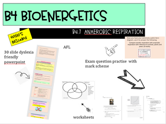 B4.7 Anaerobic respiration - AQA NEW GCSE 9-1 COMBINED SCIENCE TRILOGY