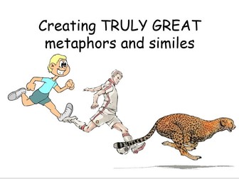 How to create TRULY GREAT metaphors and similes (Year 8)