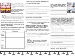 Britain 2000 Years in The Making - Ep4 Dirty Money - Worksheet to support the TV Documentary