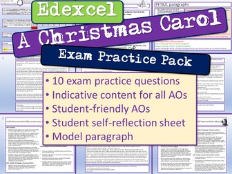 Edexcel A Christmas Carol Exam Practice
