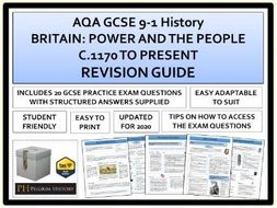 Power and the People Revision Guide AQA 9-1 GCSE