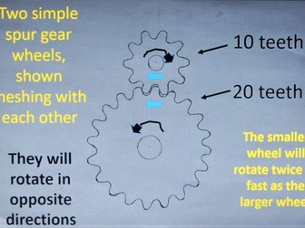 KS2 Gears and Sprockets Introduction - Powerpoint Slides