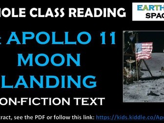 The Apollo 11 Moon Landing - Non-Fiction Whole Class Reading Session!