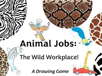Animal Jobs - Drawing Filler Game
