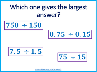 Dividing Decimals