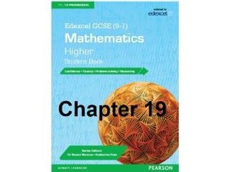 Chapter 19 Proportion and Graphs Lesson PowerPoint Bundle Pearson Textbook Edexcel Higher GCSE
