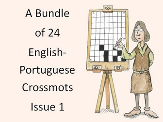 A Bundle of 24 English-Portuguese Crossmots