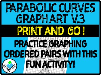 Parabolic Curve Graphing Activity