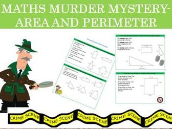 Maths Murder Mystery- Area and Perimeter