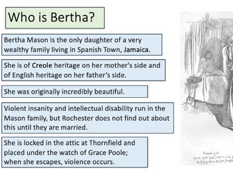 Jane Eyre Full Lesson on Bertha Mason