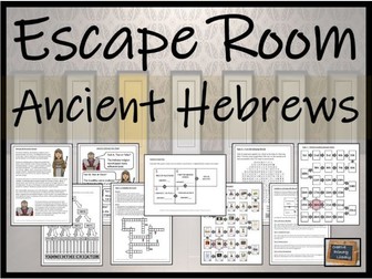 Ancient Hebrews Escape Room Activity