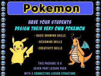 POKEMON Character Design Art Lesson Package [Connective]